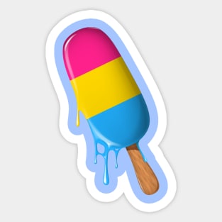 Pansexual Shirt Ice Cream Pansexual Flag LGBTQ Pansexual Sticker